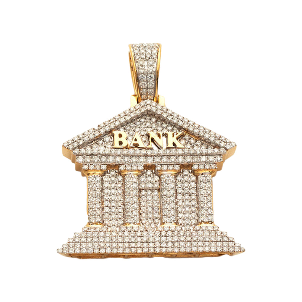 10KY 2.15CTW DIAMOND BANK PENDANT