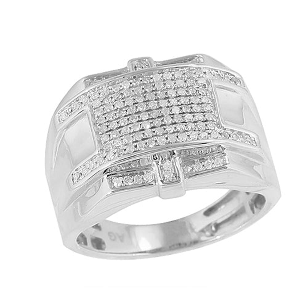 10KW 0.50CTW DIAMOND MEN'S RING