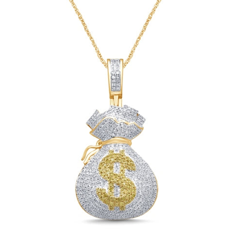 SPL PRICE :10KT 1.13-1.16CT D-CHARM 'MONEY BAG