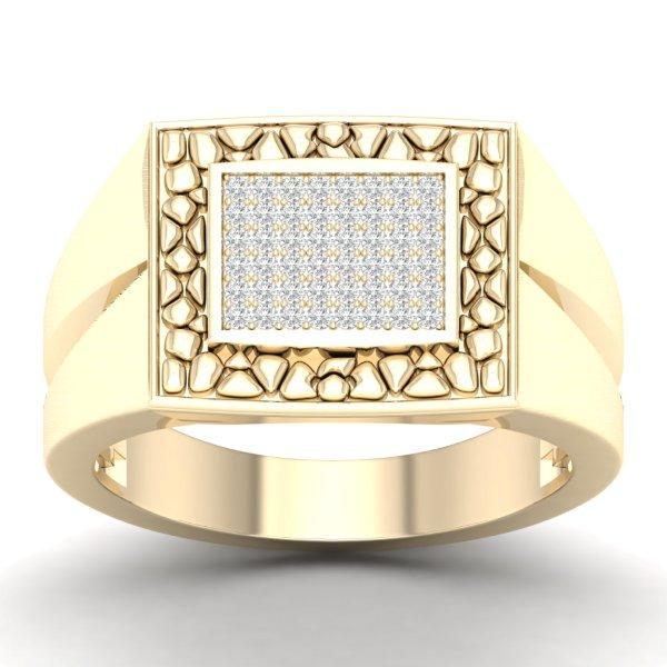 10K 0.20CT D-MENS RINGS