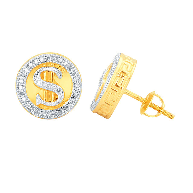 SPL PRICE: 10K 0.20CT D-EARRING 