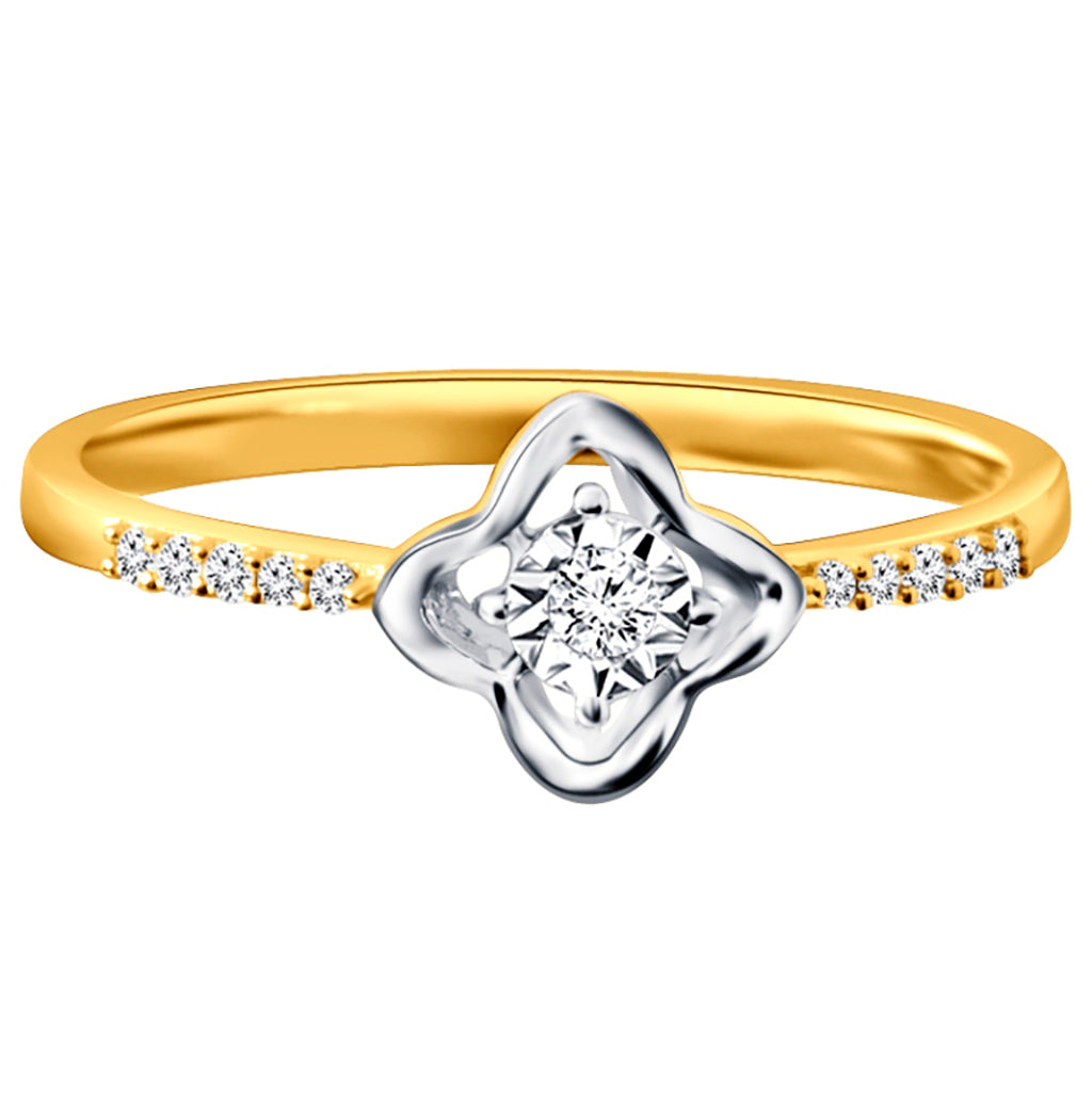 10K 0.07CT D-LADIES RINGs