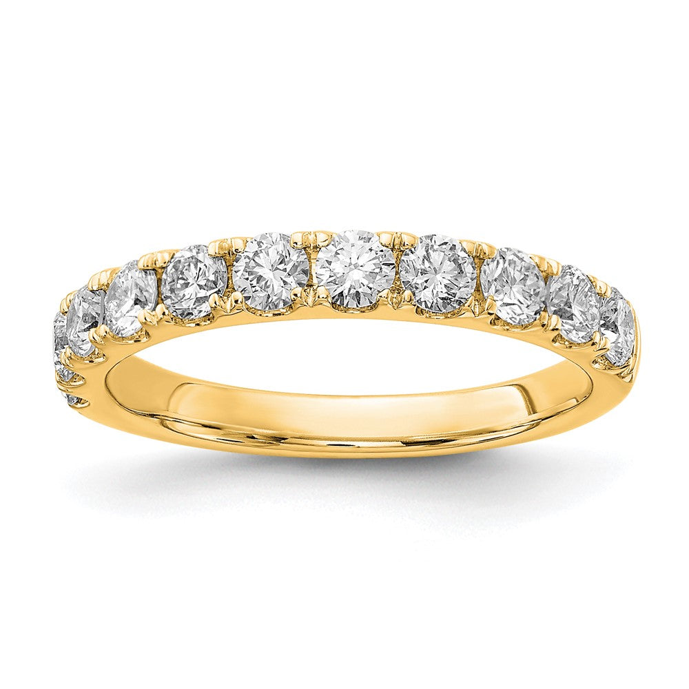 14K Gold Lab Grown Diamond VS/SI GH, 1ct Wedding Band